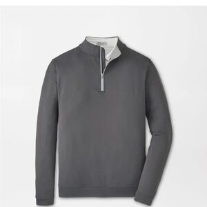Peter Millar Perth Performance Quarter Zip Iron